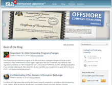 Tablet Screenshot of isla-offshore.com